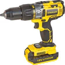 Электроинструмент Stanley, Аккумуляторная литий-ионная ударная дрель 18 В STDC18LHBK-B5 | B07MVRWG43