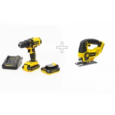 Набор Шуруповерт аккумуляторный Stanley SCD20S2K + Лобзик Stanley STSC1860