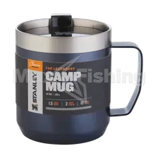 Термокружка Stanley Classic с ручкой 0,35л синий