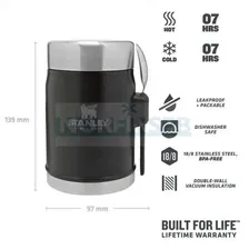 Термос для еды STANLEY Classic 0,4L, черный