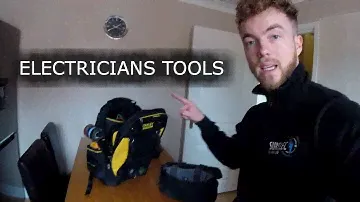 SurelecTV- ELECTRICIANS TOOL BAG- STANLEY FATMAX TOOL BACKPACK REVIEW
