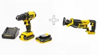 Шуруповерт аккумуляторный STANLEY SCD20S2K + STSC1820