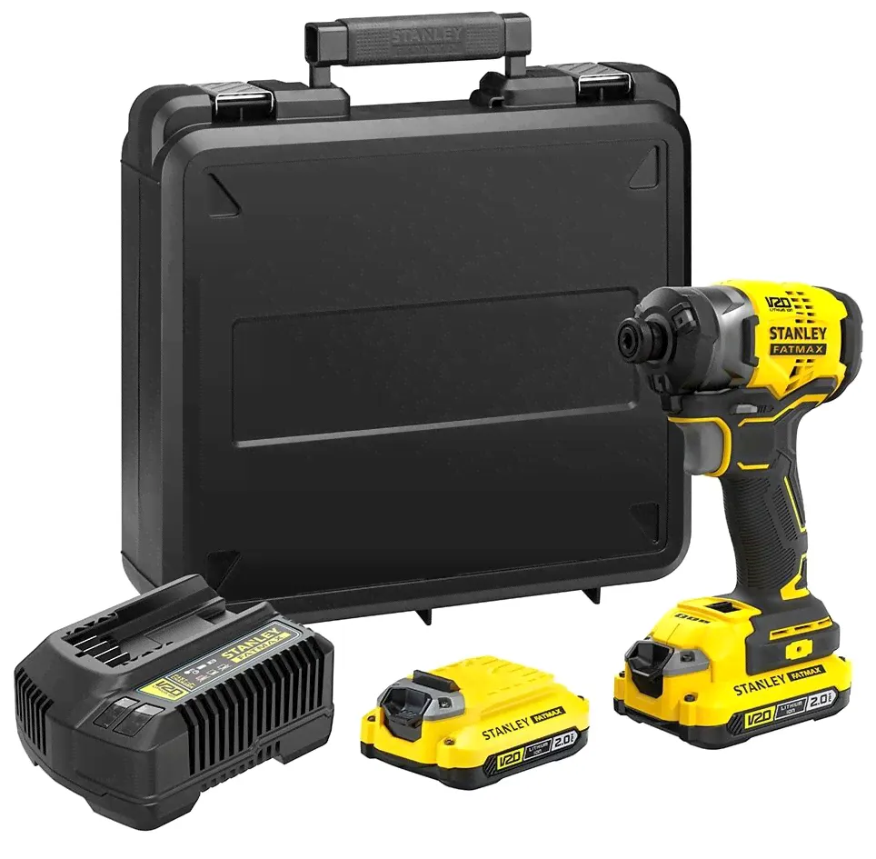 Аккумуляторный ударный шуруповерт STANLEY SFMCF820D2K-0