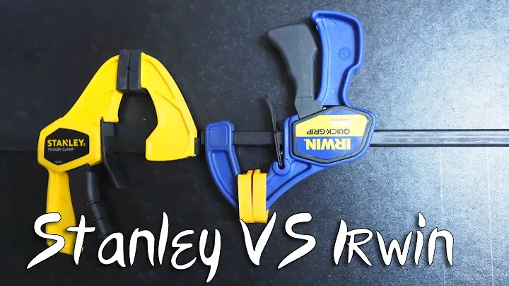 Обзор сравнение струбцин Irwin VS Stanley