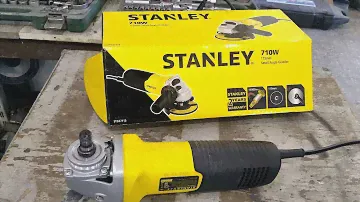 Обзор болгарки  STANLEY STGS7115