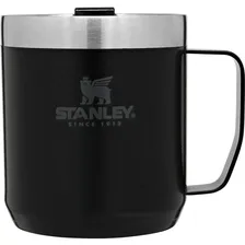 Термокружка STANLEY Classic с ручкой 0,35L (10-09366-006) чёрная