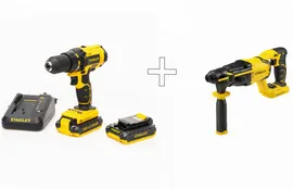 Дрель-шуруповерт SCD20S2K + Перфоратор SBR20 Stanley