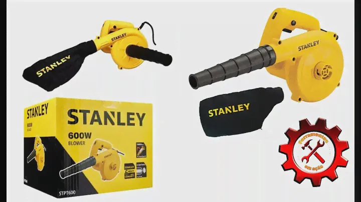 Soprador Aspirador Stanley 6000W STPT600 - Teste De Uso