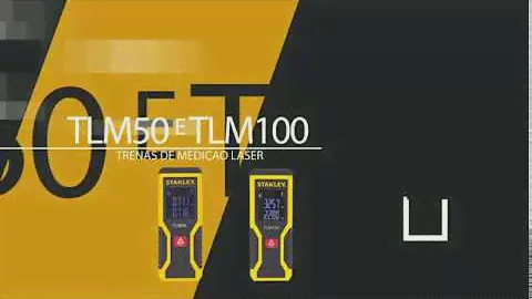 STANLEY Ferramentas - Trenas Laser - TLM100 30m - TLM50 15m