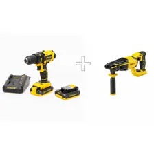 Аккумуляторный набор Stanley SCD20S2KHAM SCD20S2K+SBR20