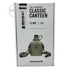 Фляга STANLEY Legendary Classic Canteen 10-11448-008 белая 1L