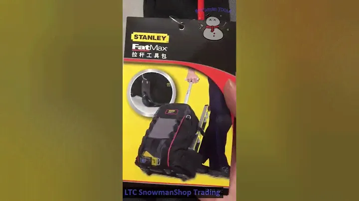 Stanley FatMax Telescopic Toolbag On Wheels 79-215 TROLLEY TOOL BAG TOOLS STORAGE ORGANISER 79-215