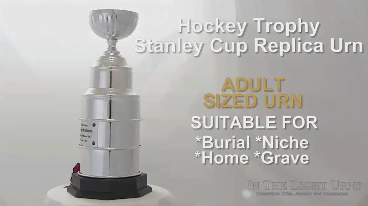 Hockey Trophy Stanley Cup Replica Urn