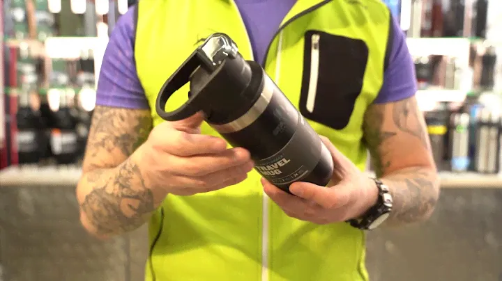 Термокружка Stanley Adventure 350 Matte Black за 30 секунд