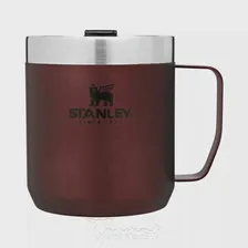 Термокружка с ручкой Classic 0.35L Бордовая (10-09366-008) STANLEY