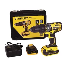 Аккумуляторная ударная дрель-шуруповерт STANLEY SCH201D2K