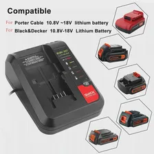 Зарядное устройство для аккумулятора Black Decker Для Porter-кабель для аккумулятора Stanley 10,8-20 в, 100-240 В (art.: 3920c06a308c8)