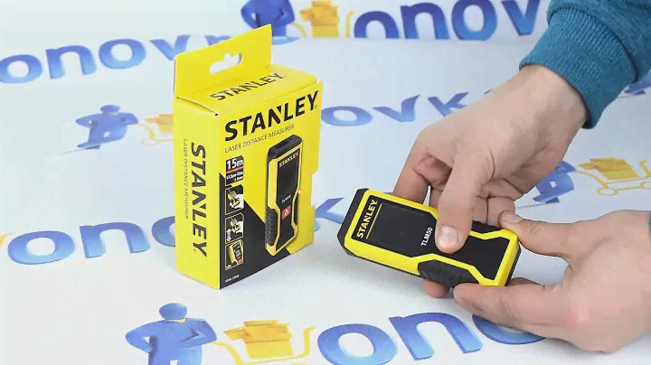 Оновка Лазерний далекомір Stanley TLM50